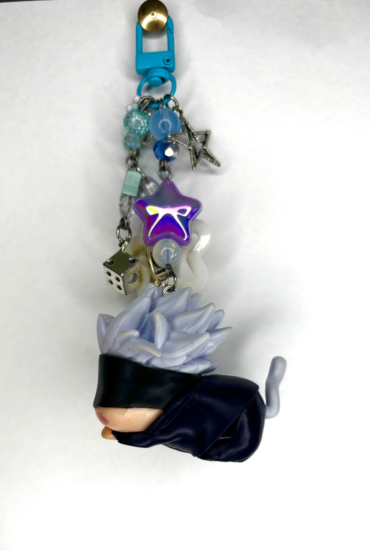 Gojo JJK Inspired Kitty Keychain