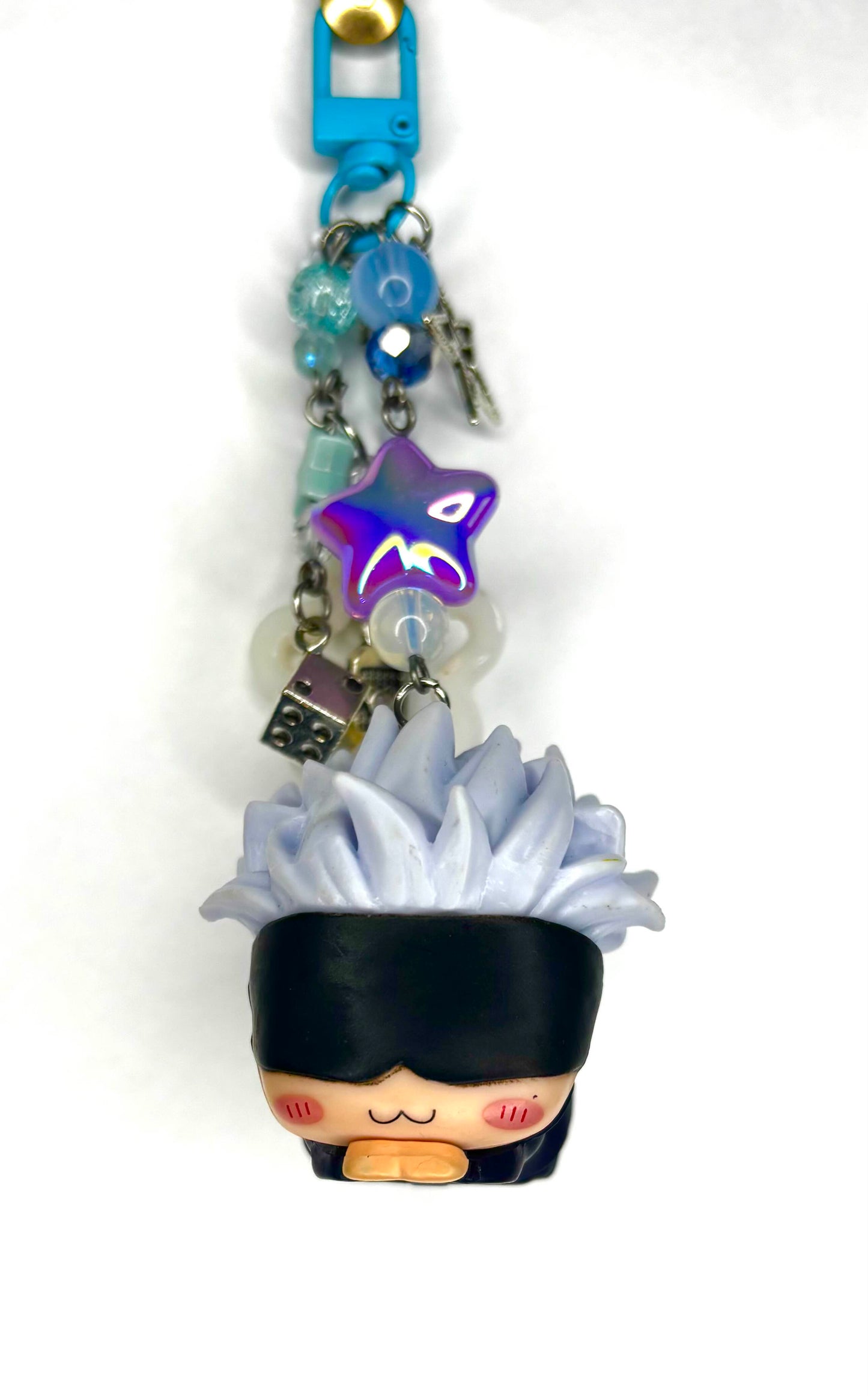 Gojo JJK Inspired Kitty Keychain