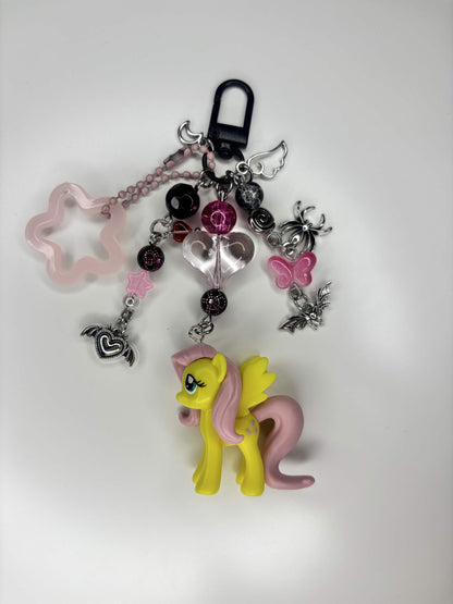Fluttershy (Flutterbat) MLP Keychain Bag Charm
