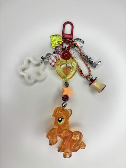 Apple Jack MLP Keychain Bag Charm 