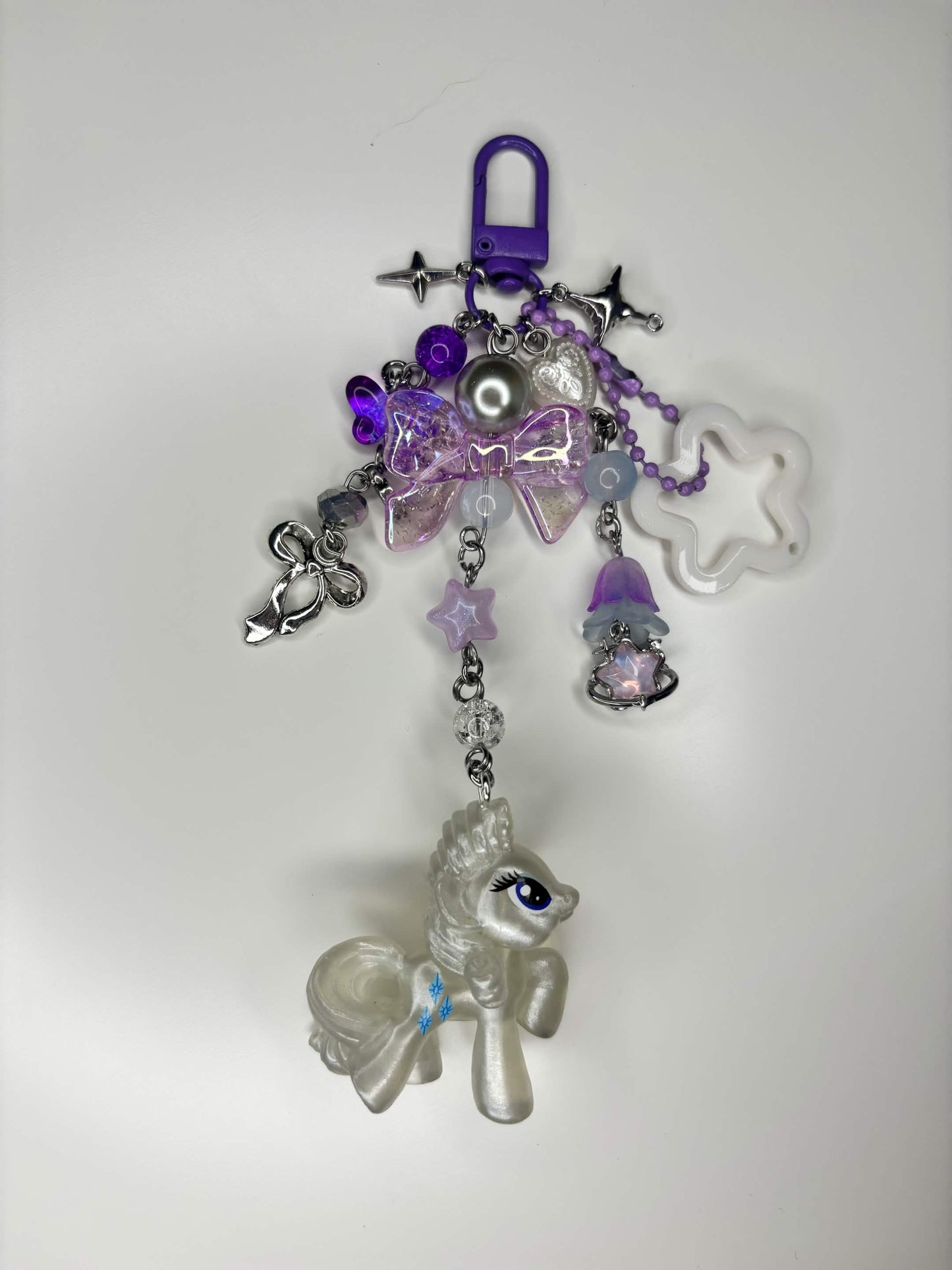 Rarity MLP Keychain Bag Charm