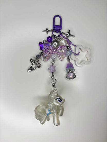 Rarity MLP Keychain Bag Charm
