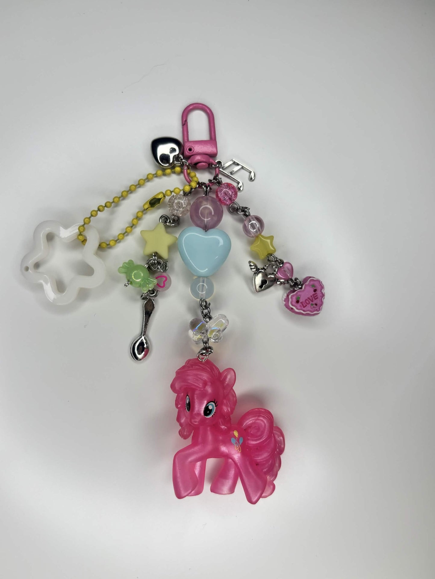Pinkie Pie MLP Keychain Bag Charm 