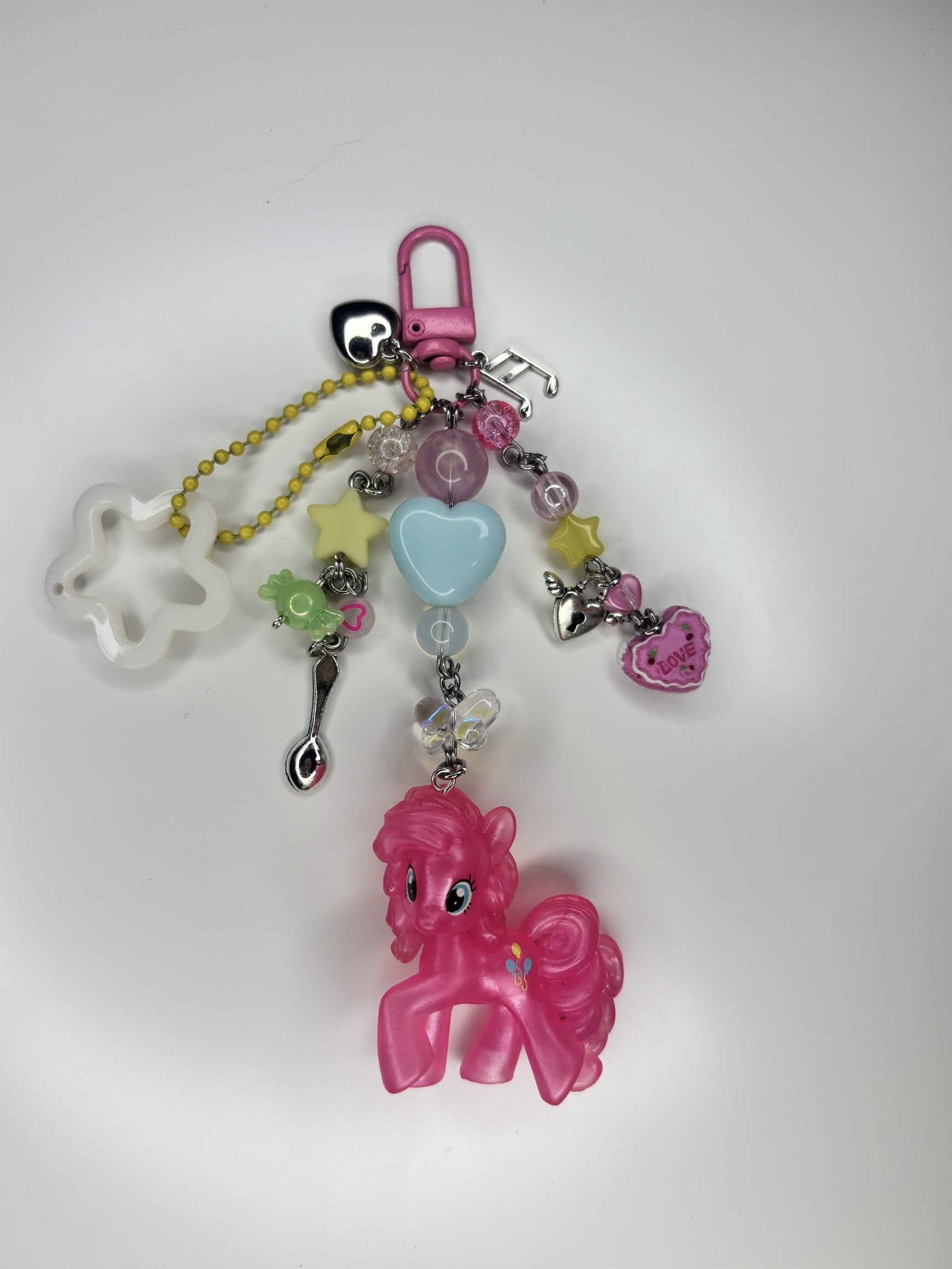 Pinkie Pie MLP Keychain Bag Charm 