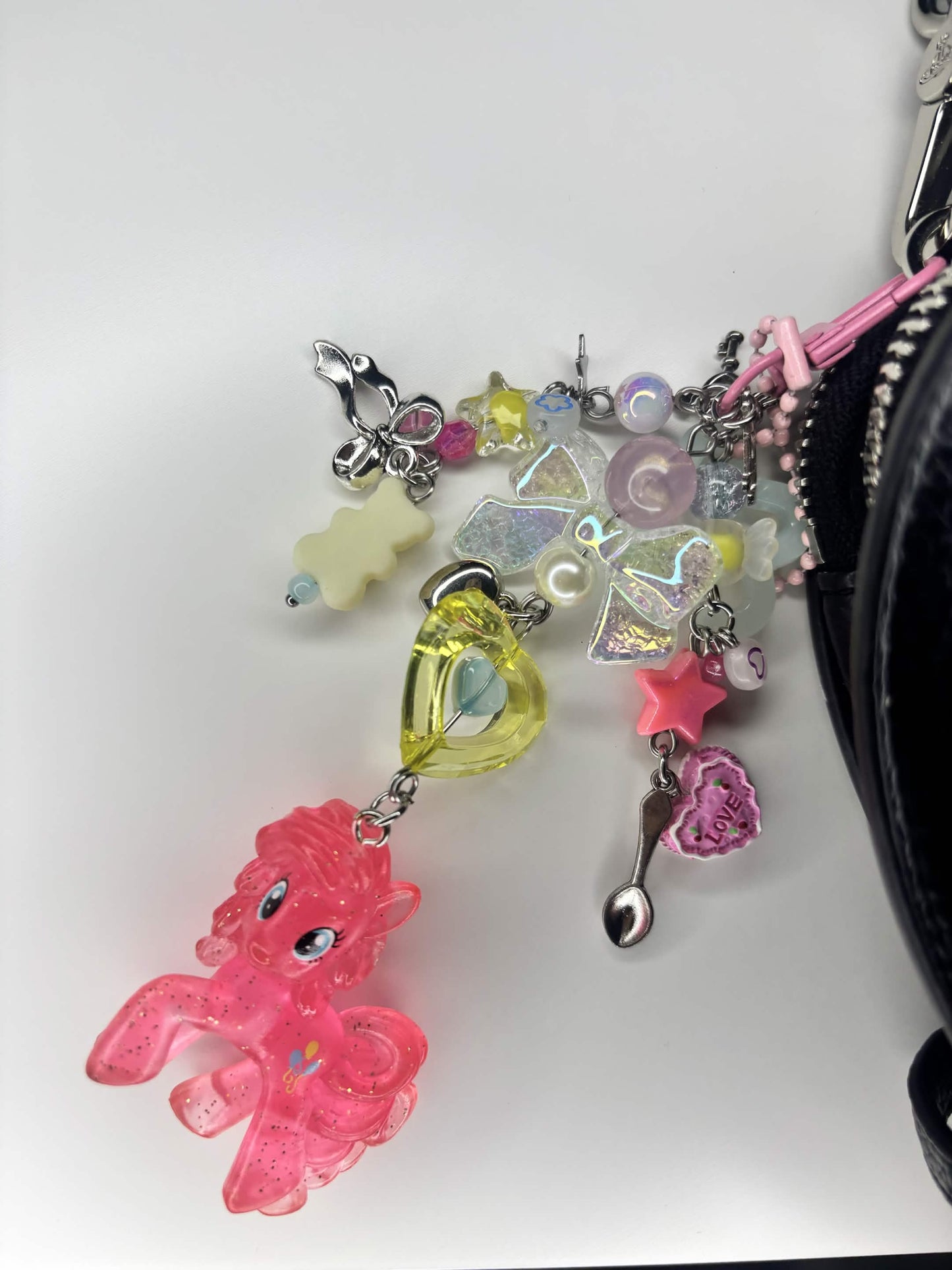 Pinkie Pie MLP Keychain Bag Charm
