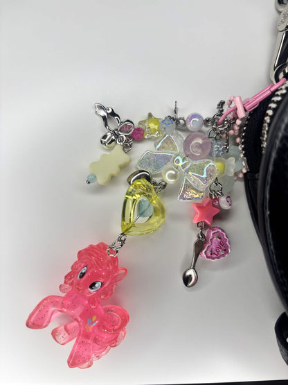 Pinkie Pie MLP Keychain Bag Charm