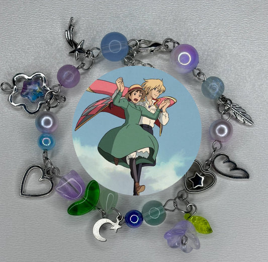 Howls Moving Castle Themed Bracelet