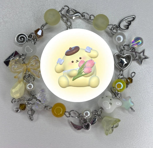Pompompurin Themed Sanrio Bracelet