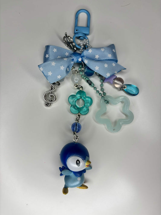 Piplup Pokemon Keychain Bag Charm