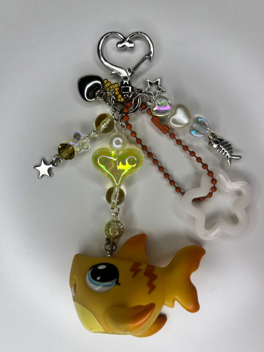 Shark LPS Keychain Bag Charm