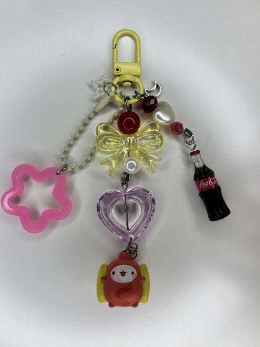 Molang Food Keychain Hotdog