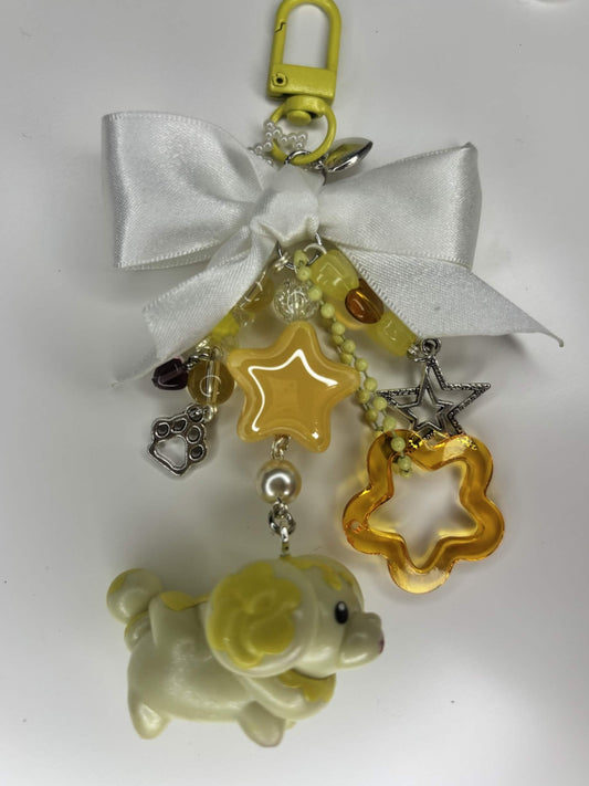 Fidough Pokemon Keychain Bag Charm