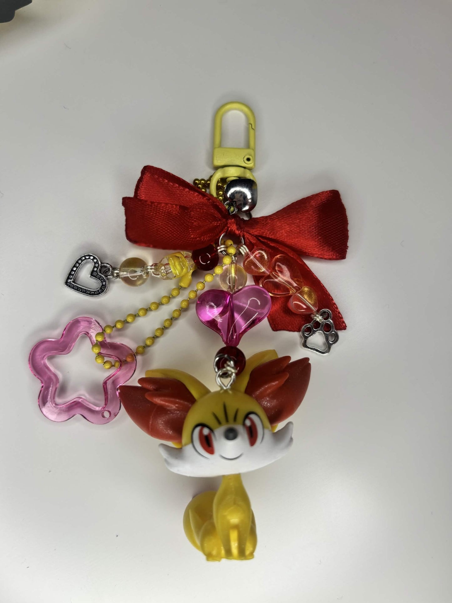 Fennekin Pokemon Keychain Bag Charm