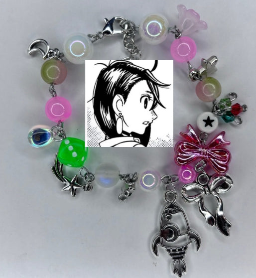 Okarun And Momo Themed Bracelets